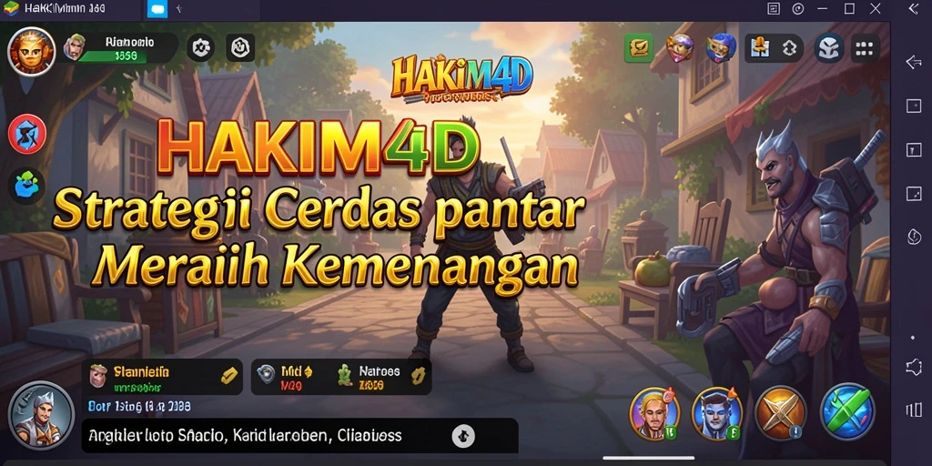 Screenshot gameplay HAKIM4D menunjukkan strategi intens dan grafik menarik.