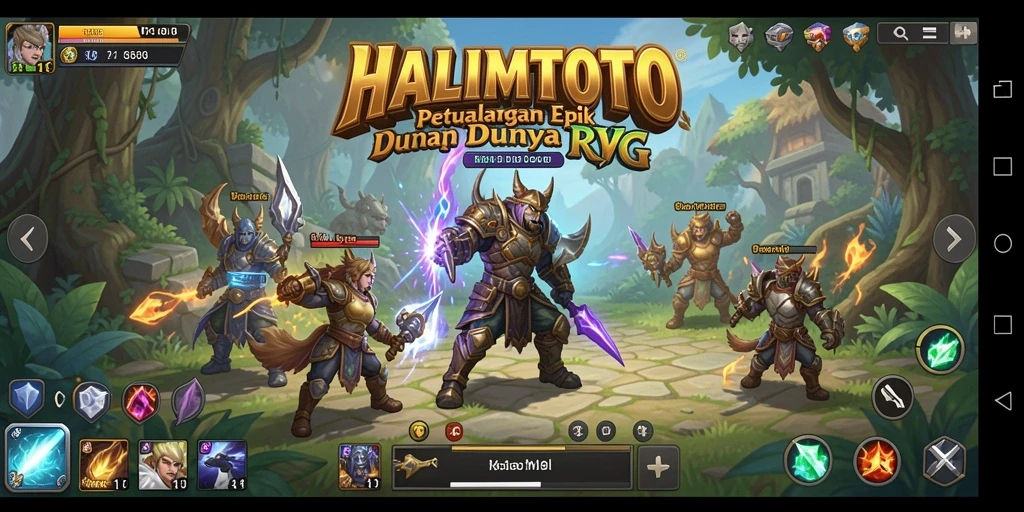 Tangkapan layar gameplay HALIMTOTO yang memukau dan mendebarkan.
