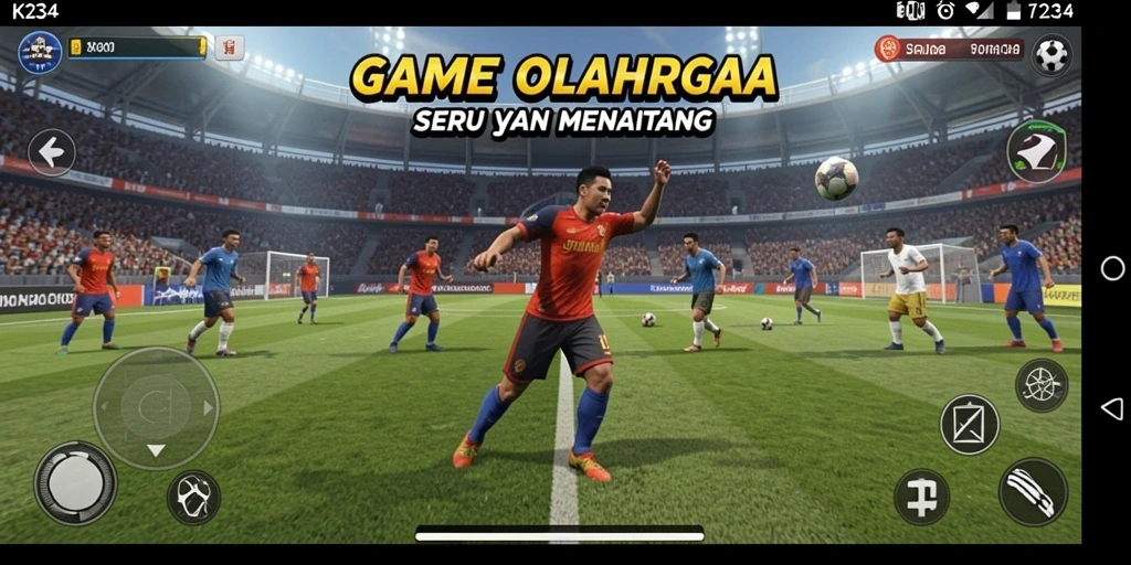 Tampilan gameplay K234 yang menarik dan penuh aksi.