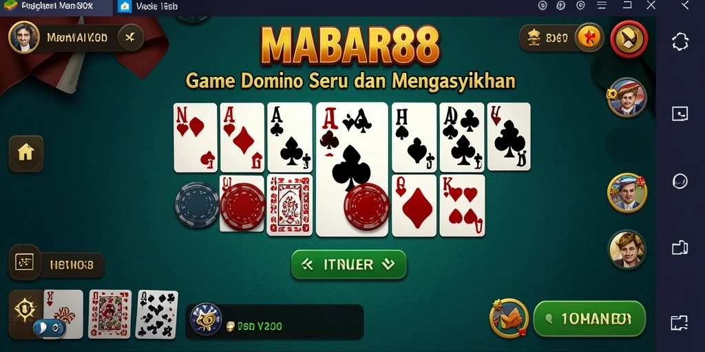 Tampilan gameplay MABAR88 yang menarik dan interaktif.