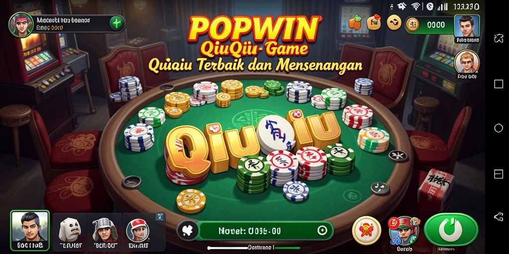 Tampilan gameplay menegangkan di POPWIN yang seru dan kompetitif.