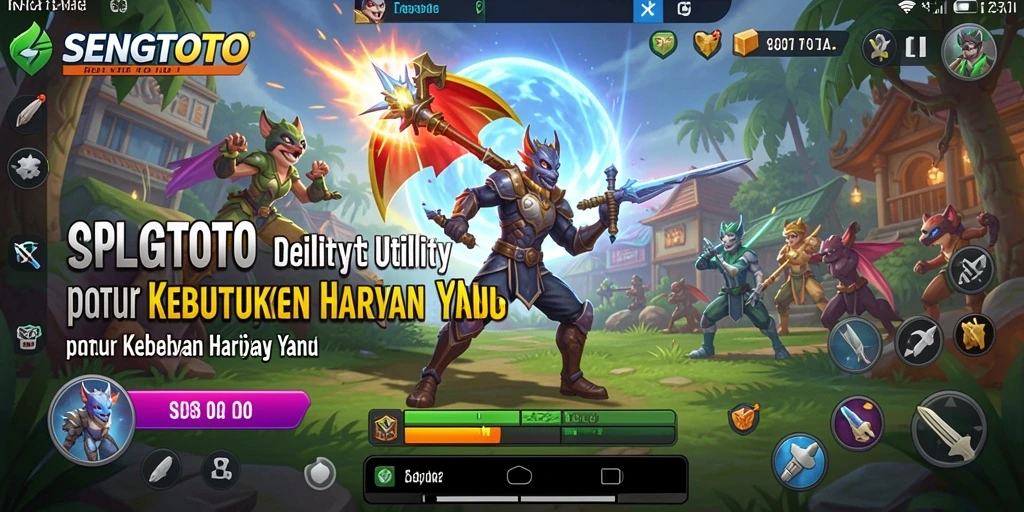 Tampilan antarmuka SENGTOTO yang interaktif dan mudah digunakan.
